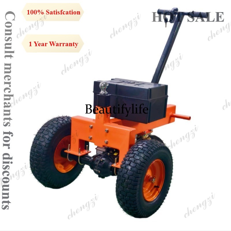 Heavy Equipment Transport - Tractor de Remolque Eléctrico M81, Elevador