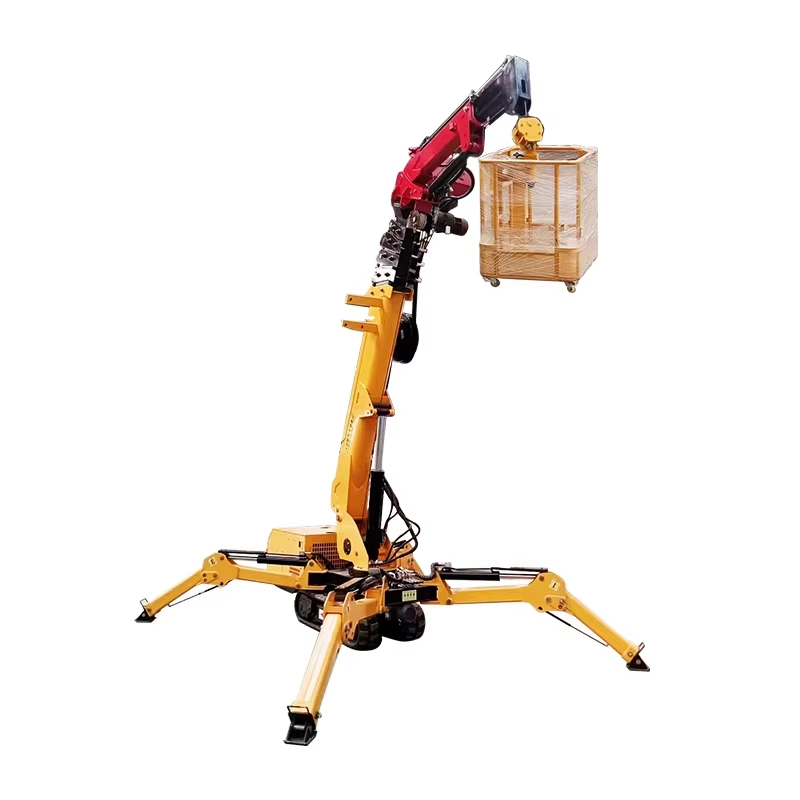 Nueva Grúa Araña Compacta Hidr - Compact Crawler Boom Lift reseña y precio