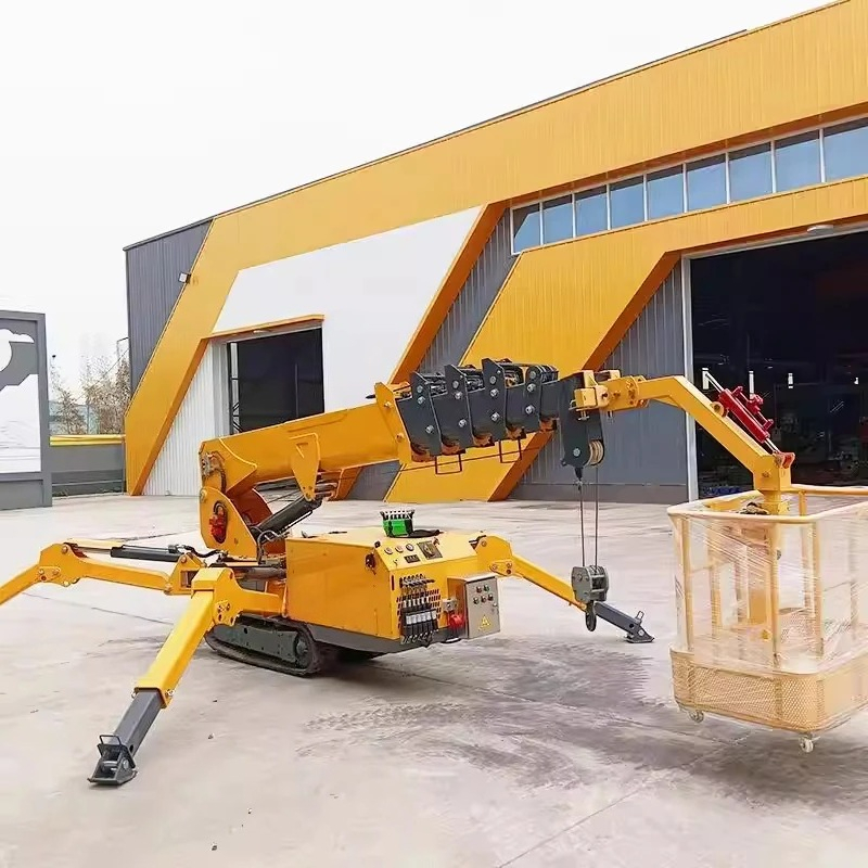 Nueva Grúa Araña Compacta Hidr - Compact Crawler Boom Lift reseña y precio
