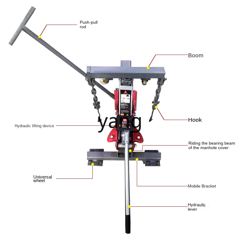 Tapa de alcantarilla de doble  - Manhole Cover Lifting reseña y precio