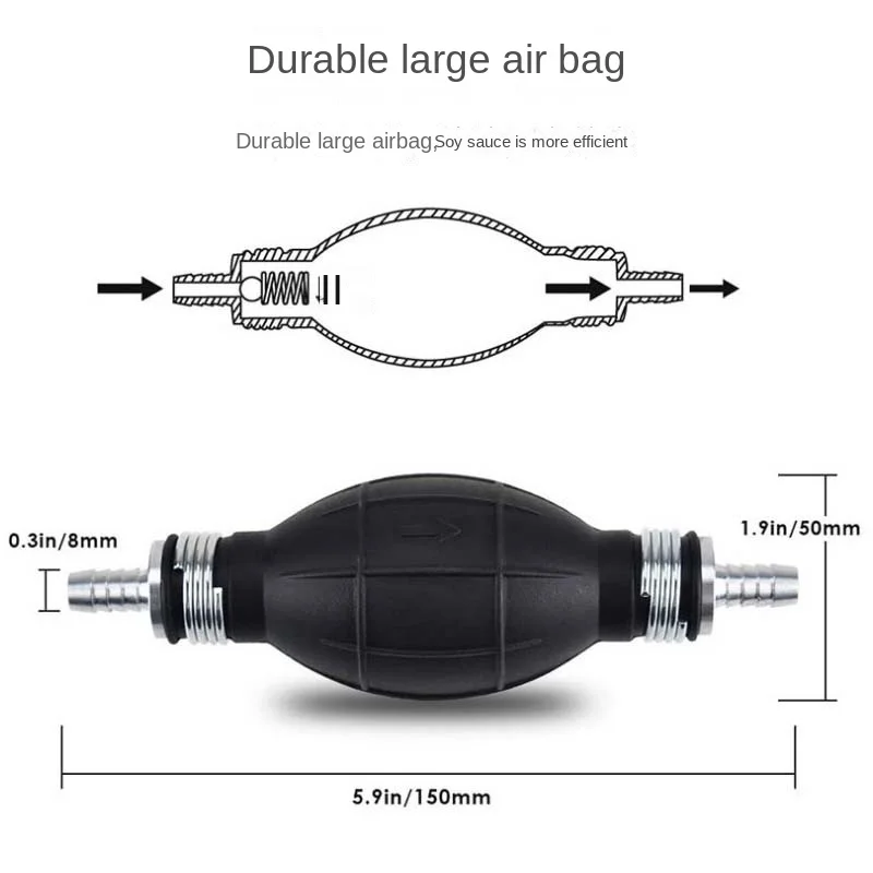Bomba de aceite de Gas Manual  - Diesel Water Pump reseña y precio