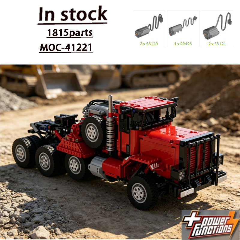 MOC-41221M911 Edición Roja, Ca - Heavy Equipment Certificate reseña y precio