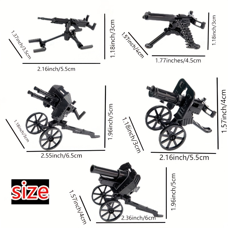 Serie de Equipos Militares MOC - Heavy Equipment Certificate reseña y precio