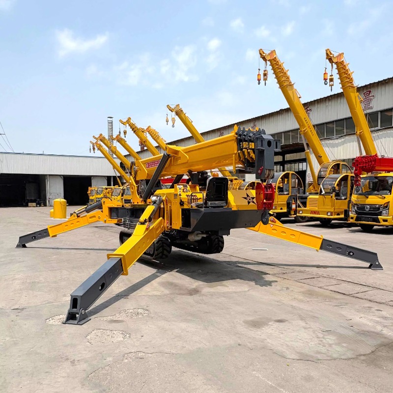 Grúa araña sobre orugas de gra - Compact Crawler Boom Lift reseña y precio
