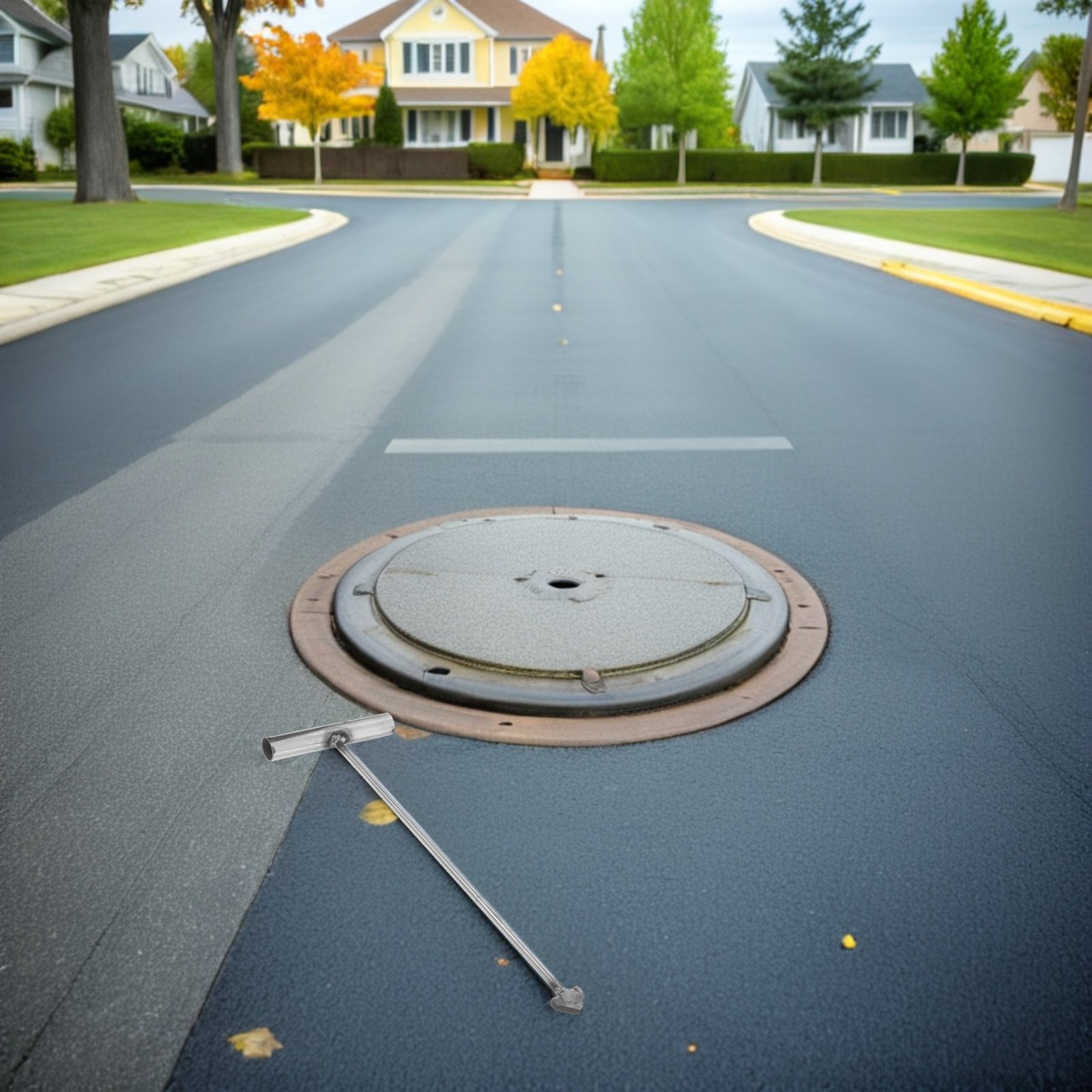 Gancho en T de acero inoxidabl - Manhole Cover Lifting reseña y precio