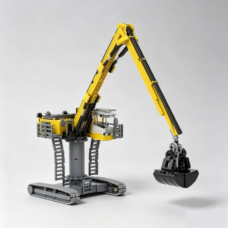 870 Piezas de Equipo Pesado, E - Heavy Equipment Certificate reseña y precio