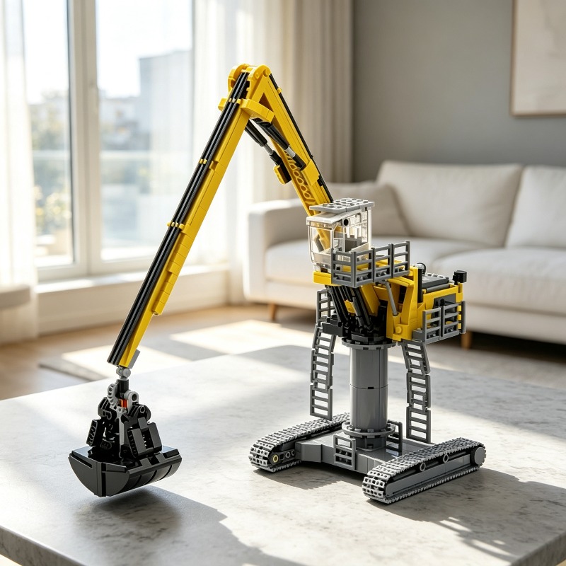 870 Piezas de Equipo Pesado, E - Heavy Equipment Certificate reseña y precio