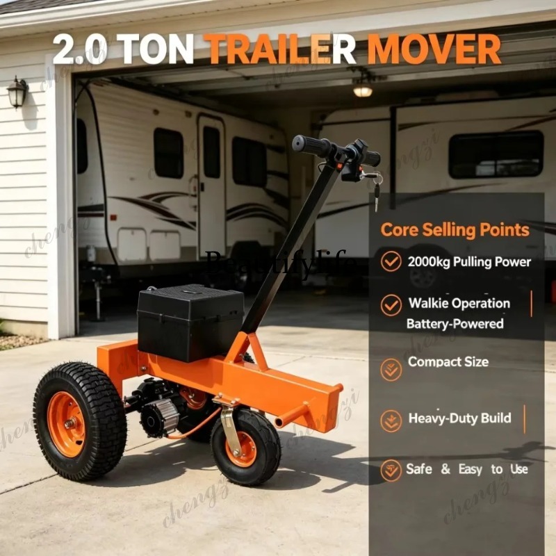Tractor de Remolque Eléctrico  - Heavy Equipment Transport reseña y precio