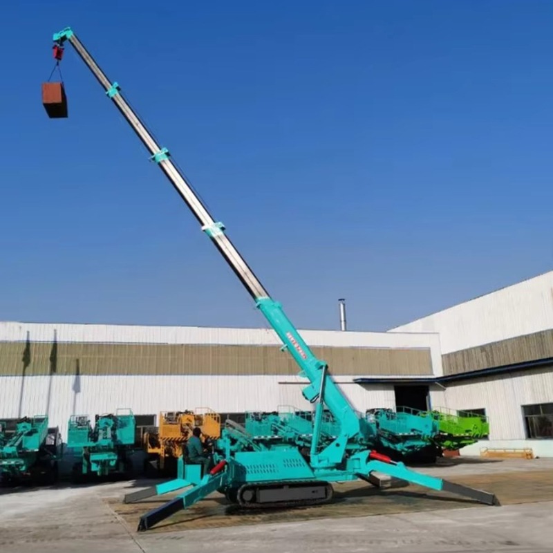 Mini Grúa Araña Compacta, Capa - Compact Crawler Boom Lift reseña y precio