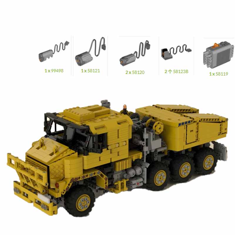 MOC-34730 camión de edición ci - Heavy Equipment Certificate reseña y precio