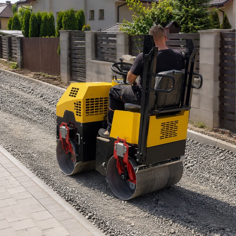 Rodillo Compactador Vibratorio - Heavy Equipment In Construction reseña y precio