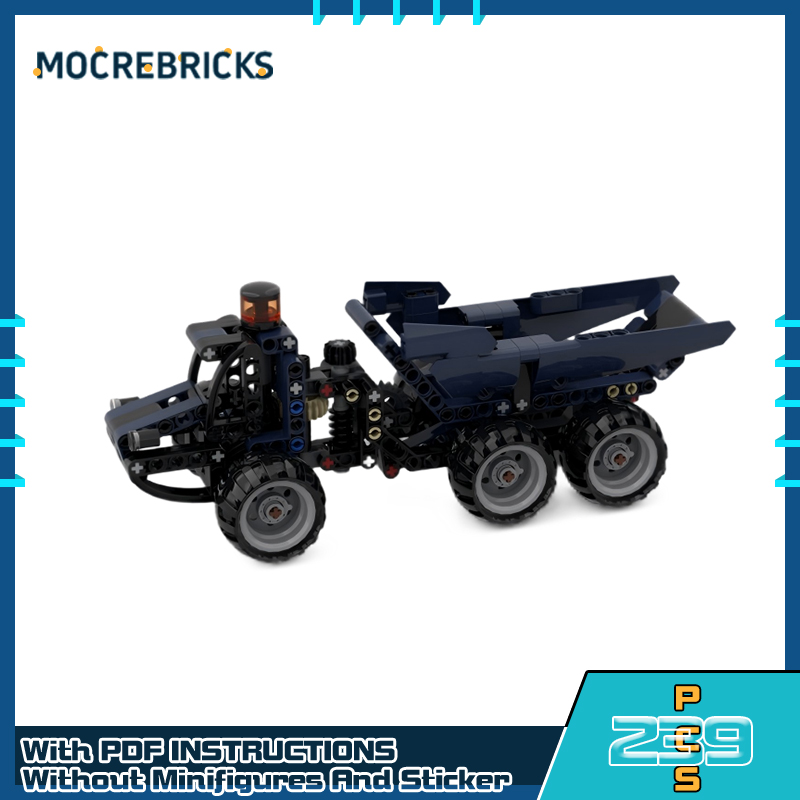 MOC-bloques de construcción ur - Dump Truck Toy reseña y precio