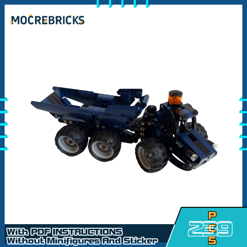 MOC-bloques de construcción ur - Dump Truck Toy reseña y precio