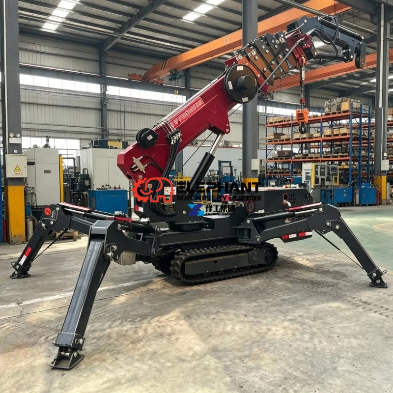 Grúa Araña Compacta Hidráulica - Compact Crawler Boom Lift reseña y precio