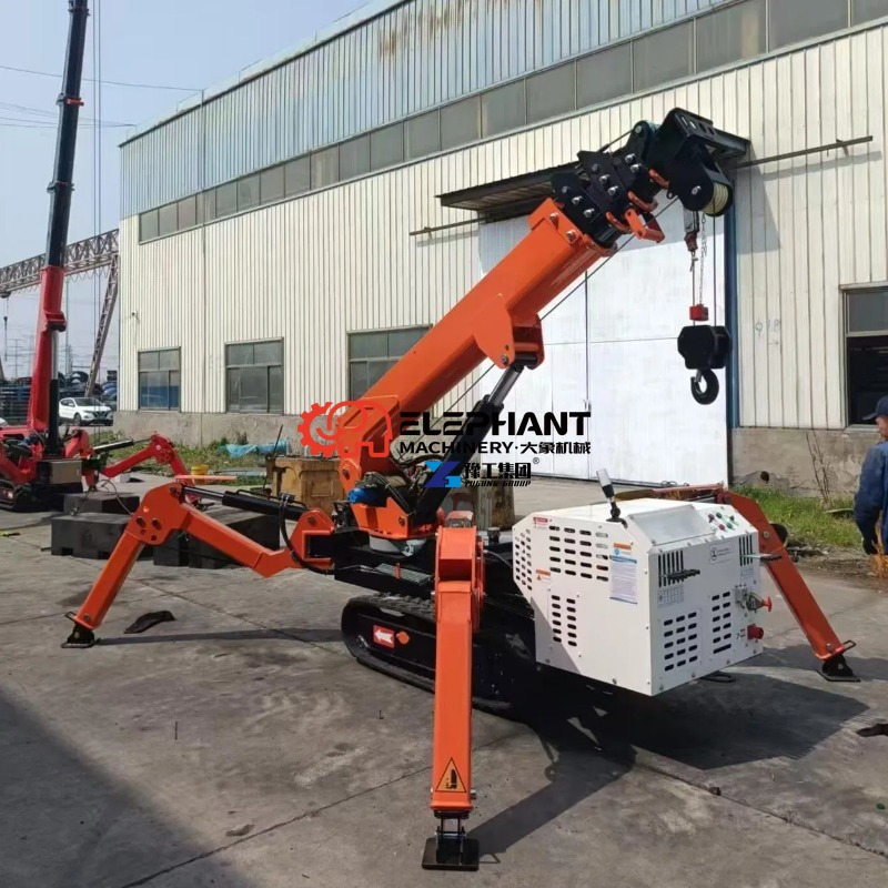 Grúa Araña Compacta Hidráulica - Compact Crawler Boom Lift reseña y precio