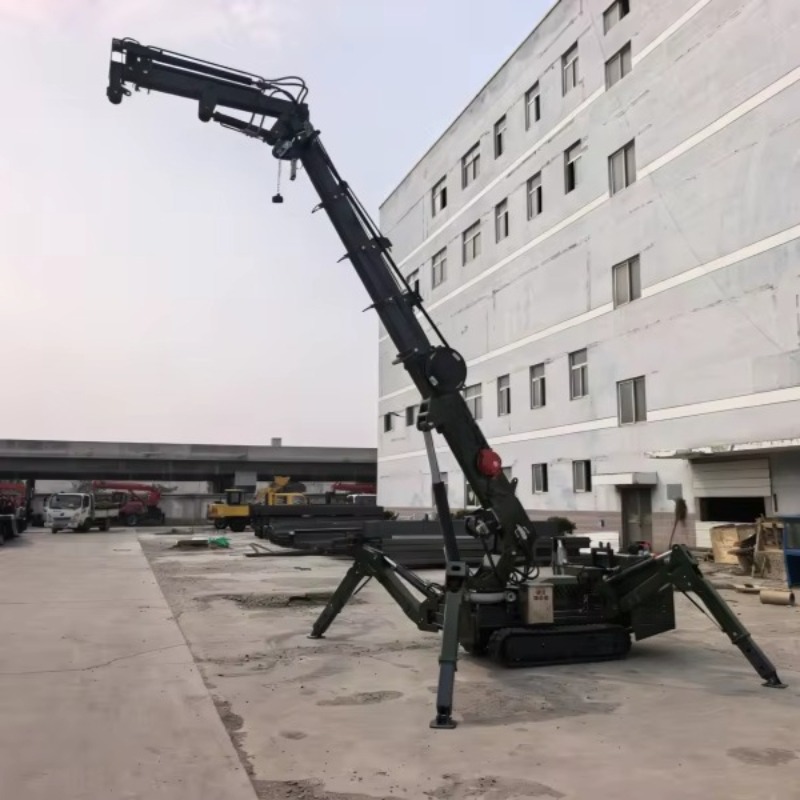 Grúa Araña de 7 Toneladas con  - Compact Crawler Boom Lift reseña y precio
