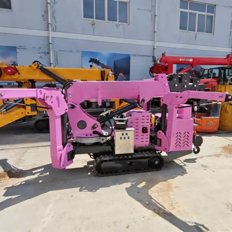 Grúa Araña de 7 Toneladas con  - Compact Crawler Boom Lift reseña y precio