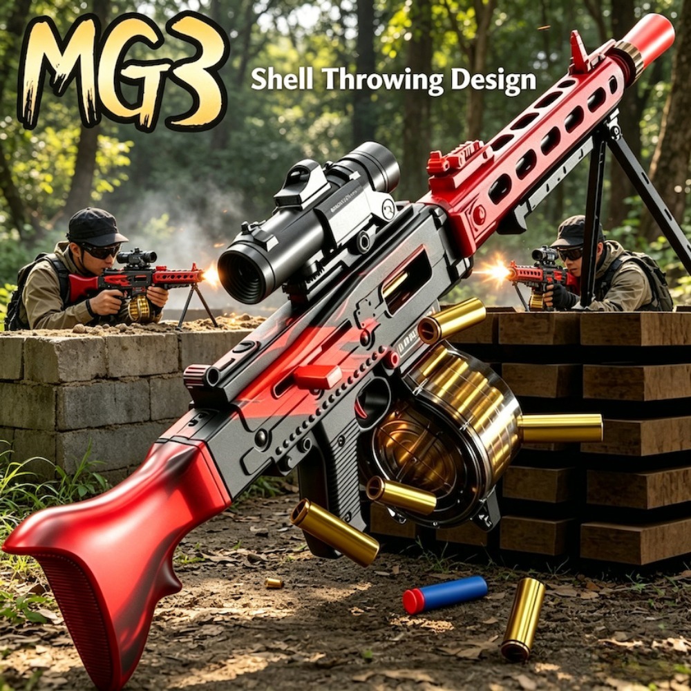 Pistola de Juguete MG3 con Exp - Heavy Equipment Certificate reseña y precio