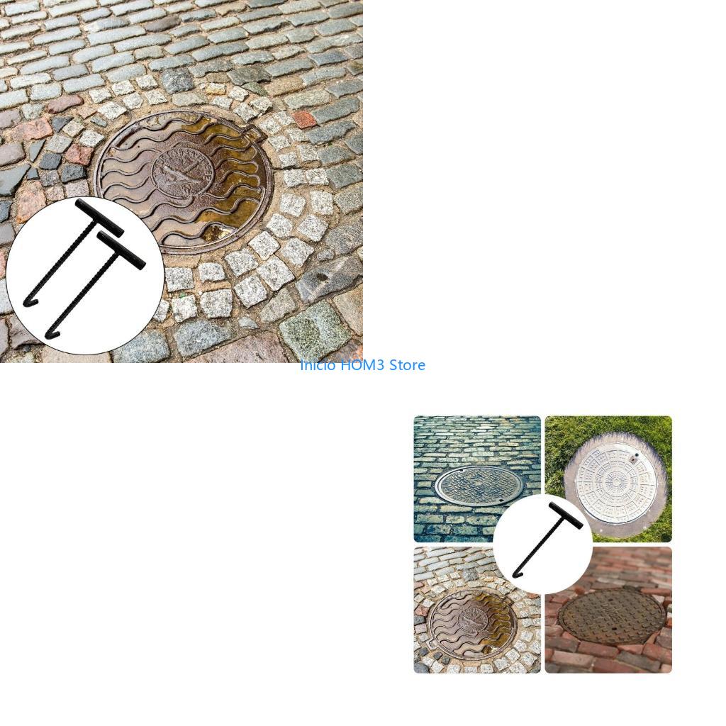Gancho alcantarilla acero cali - Manhole Cover Lifting reseña y precio