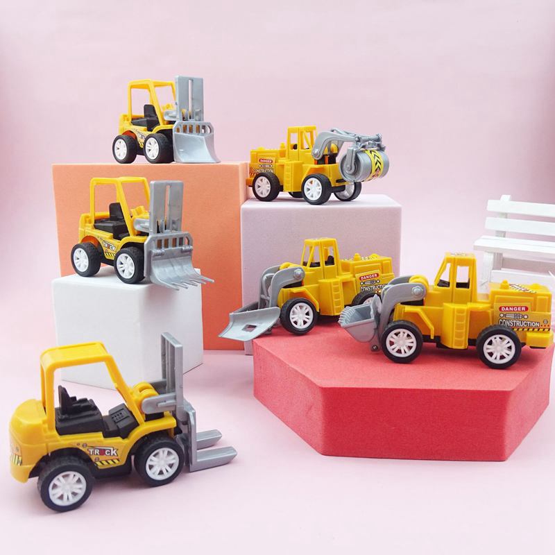 Juego de 6 Mini Camiones de Co - Dump Truck Toy reseña y precio