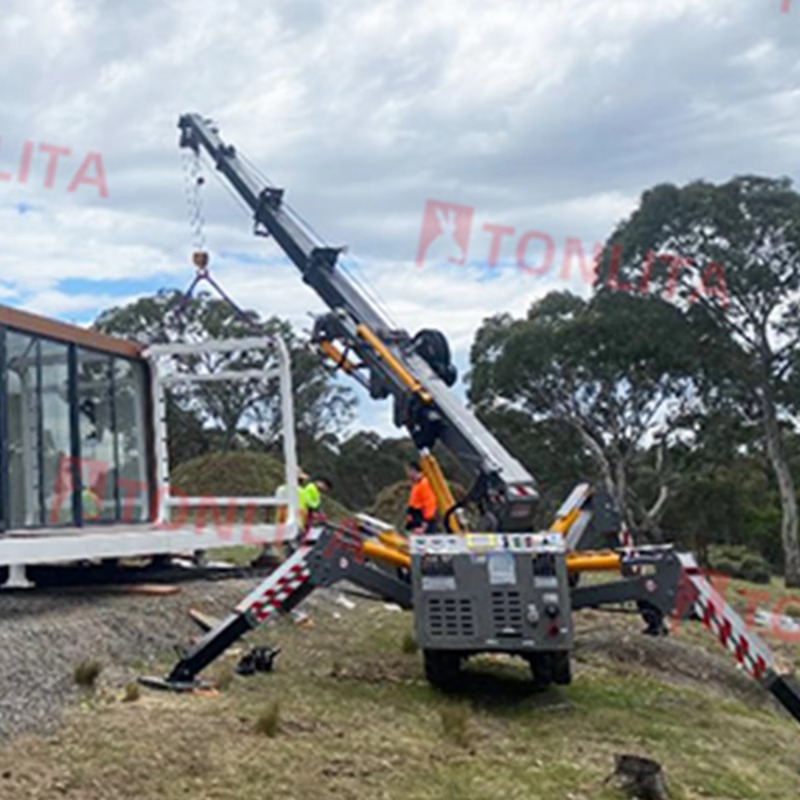 Grúa Araña Telescópica Compact - Compact Crawler Boom Lift reseña y precio