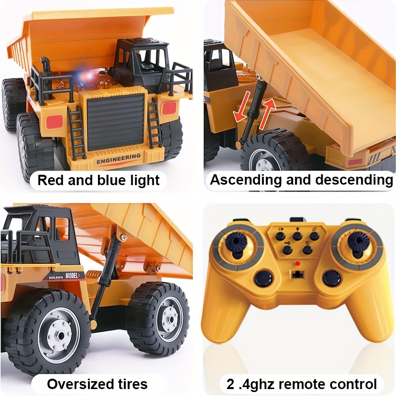 Camión Volquete RC 1:20 4WD 11 - Dump Truck Toy reseña y precio