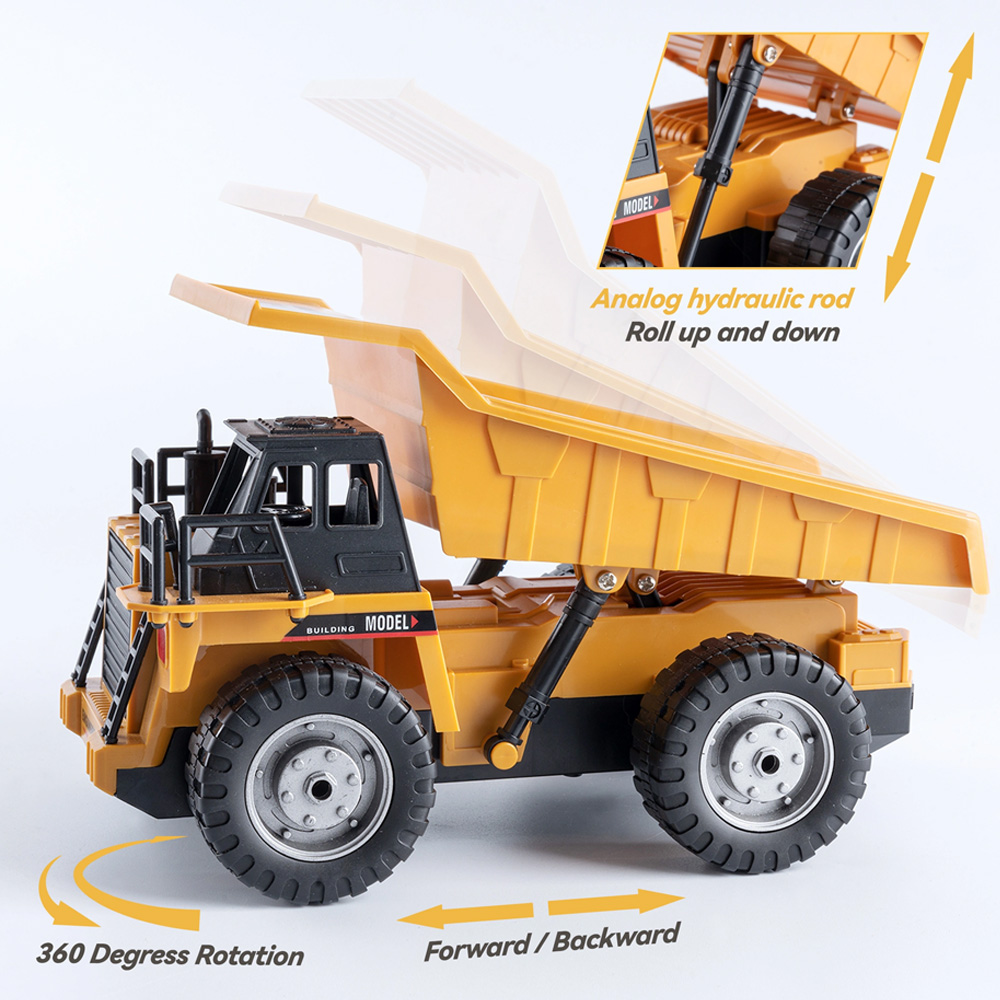 Camión Volquete RC 1:20 4WD 11 - Dump Truck Toy reseña y precio