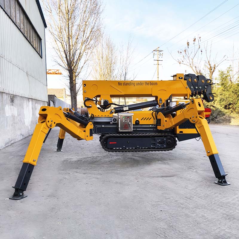 Grúa Araña Compacta de Orugas  - Compact Crawler Boom Lift reseña y precio